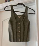 Hem & Thread Top Tank Green Photo 0