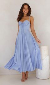 Hello Molly Lovely Soiree Maxi Dress Blue Photo 0