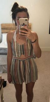 American Eagle Outfitters multi color romper Photo 0