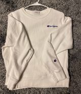 Champion White Crew Sweatshirt Photo 0