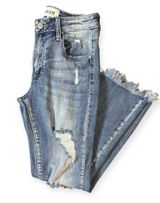 Gina Tricot Tricot Distressed Flare Jeans Photo 0
