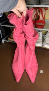 Predictions mid-calf pointed toe heels Photo 0