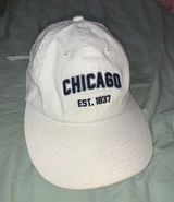 Chicago Baseball Hat White Photo 0