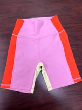 Wilo Pink, Orange and Yellow Active Workout Bike Shorts Size X-Small Photo 0
