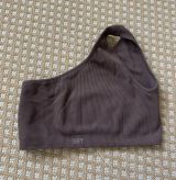 Set active one shoulder sports bra size large Photo 0
