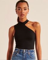 Abercrombie & Fitch Seamless Asymmetrical Cutout Bodysuit Photo 0