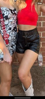 Shorts Faux Leather Photo 0