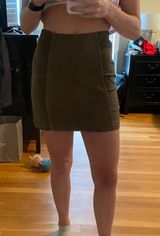 Free People Green Skirt Photo 0