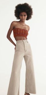 ZARA Marine Straight Jeans Photo 0