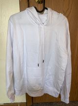 Pullover Hoodie White Size L Photo 0