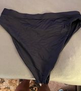 Dippin Daisy Black High waisted Bikini Bottoms Size M Photo 0