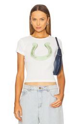 Revolve Horseshoe Baby Tee Photo 0