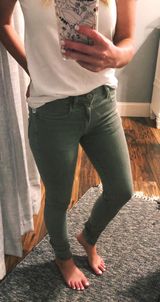 Jeans Green Size 0 Photo 0