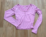 Hollister Pink Long Sleeve Top Photo 0