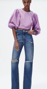 ZARA Ruffle Top Photo 0