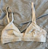Calvin Klein Bralette Triangle Lightly Lined Photo 0