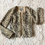 Leopard Cheetah Jacket Size XS Photo 0