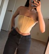 Tan Corset Photo 0