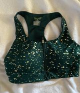 Tek Gear Zip Front Medium Impact Sports Bra Size Medium Photo 0