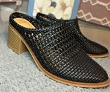 NEW Size 8 Black Slip On Mules Womens Shoes Photo 0