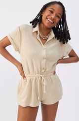 Noa Terrycloth Romper Photo 0