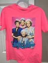 Golden Girls Graphic Tee Pink Size M Photo 0