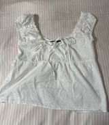 Brandy Melville White Top Photo 0