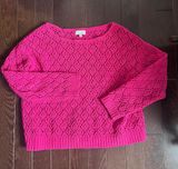 Lucky Brand Crochet Sweater Photo 0