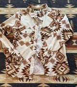 BKE Aztec Button Up Photo 0