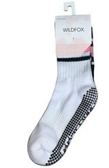 WILDFOX 2-Pack Mid-Crew Retro Stripe Grip Socks Photo 0