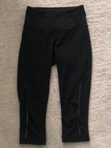 Lululemon Crop Leggings Black Photo 0