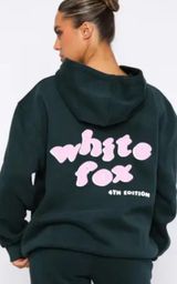 White fox boutique hoodie Photo 0