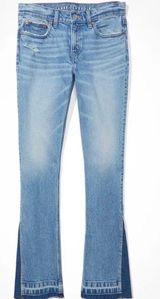 90’s Low Rise Skinny Kick Jeans Photo 0