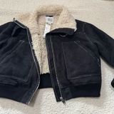 Urban black Sherpa jacket Photo 0