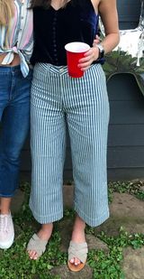 Madewell Wide Leg Cropped Jeans Photo 0