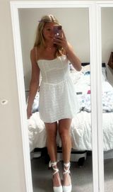 Princess Polly Graduation Dress White Photo 0