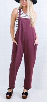 Mod Ref maroon overalls  Photo 0