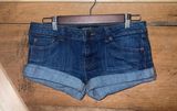 Low Rise Vintage Y2K Blue Shorts Denim Women’s 6 Photo 0