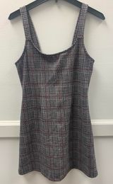 Forever 21 Plaid Overall Dress Photo 0