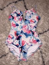 Vince Camuto One Piece Floral Bikini Photo 0