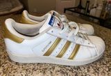 Adidas Gold Stripe Superstar Photo 0