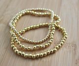 Boutique Gold Filled Bracelet Stack Non Tarnish  Photo 0