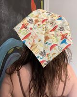mushroom bandana Tan Photo 0