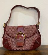 Coach Burgundy  Purse Photo 0