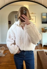 Target Hooded Sherpa Jacket Photo 0