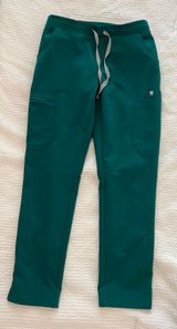 FIGS Hunter Green Scrub Pants Photo 0