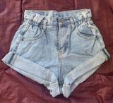 Denim Shorts Blue Size XXS Photo 0