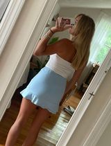 Saks 5th Avenue Mini Blue Skort Photo 0