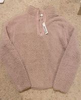 fuzzy pink pullover Photo 0