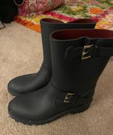 Tommy Hilfiger Navy Blue Rain Boots Photo 0